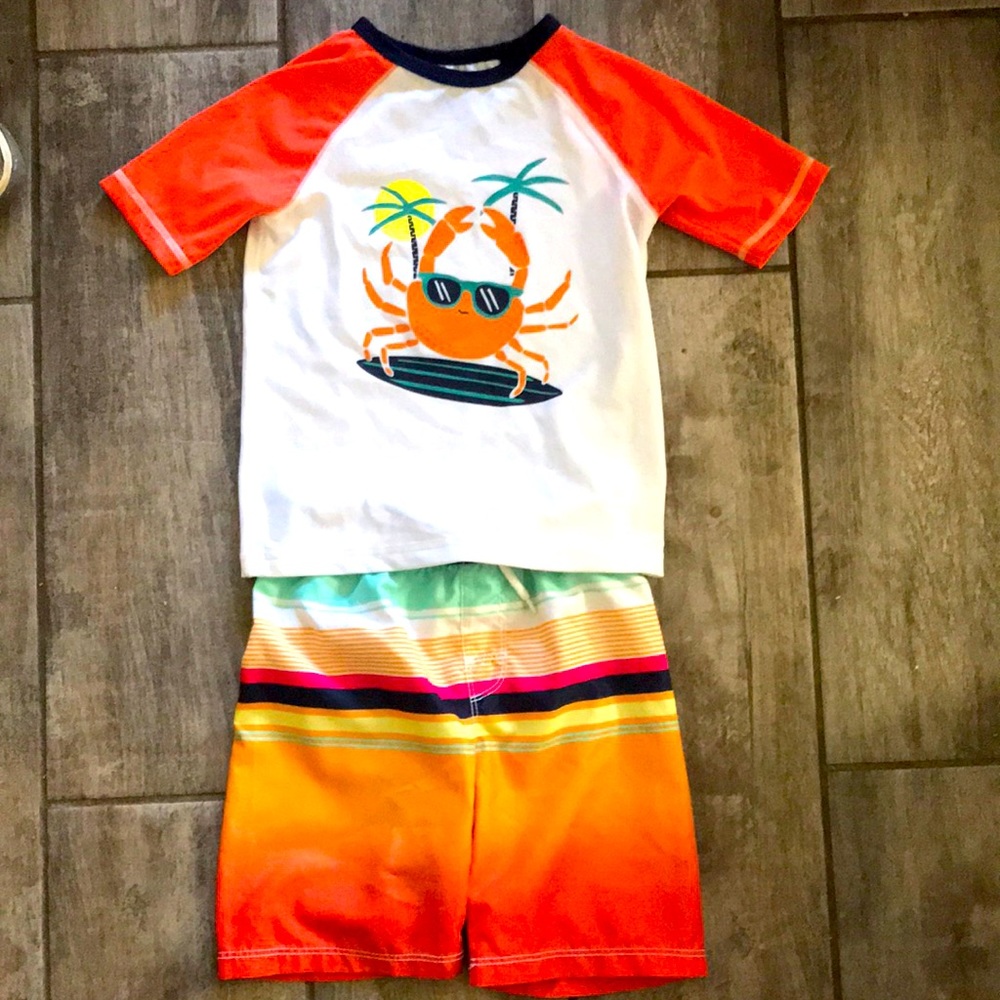 Old Navy swim set.
